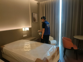 除甲醛净化公司案例：酒店