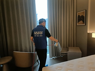 专业除甲醛案例：酒店