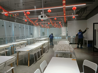 上门除甲醛案例：餐厅